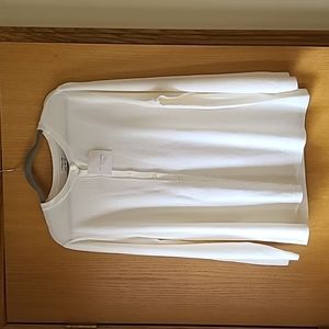 Croft and Barrow Cardigan, Size 1X, color off white